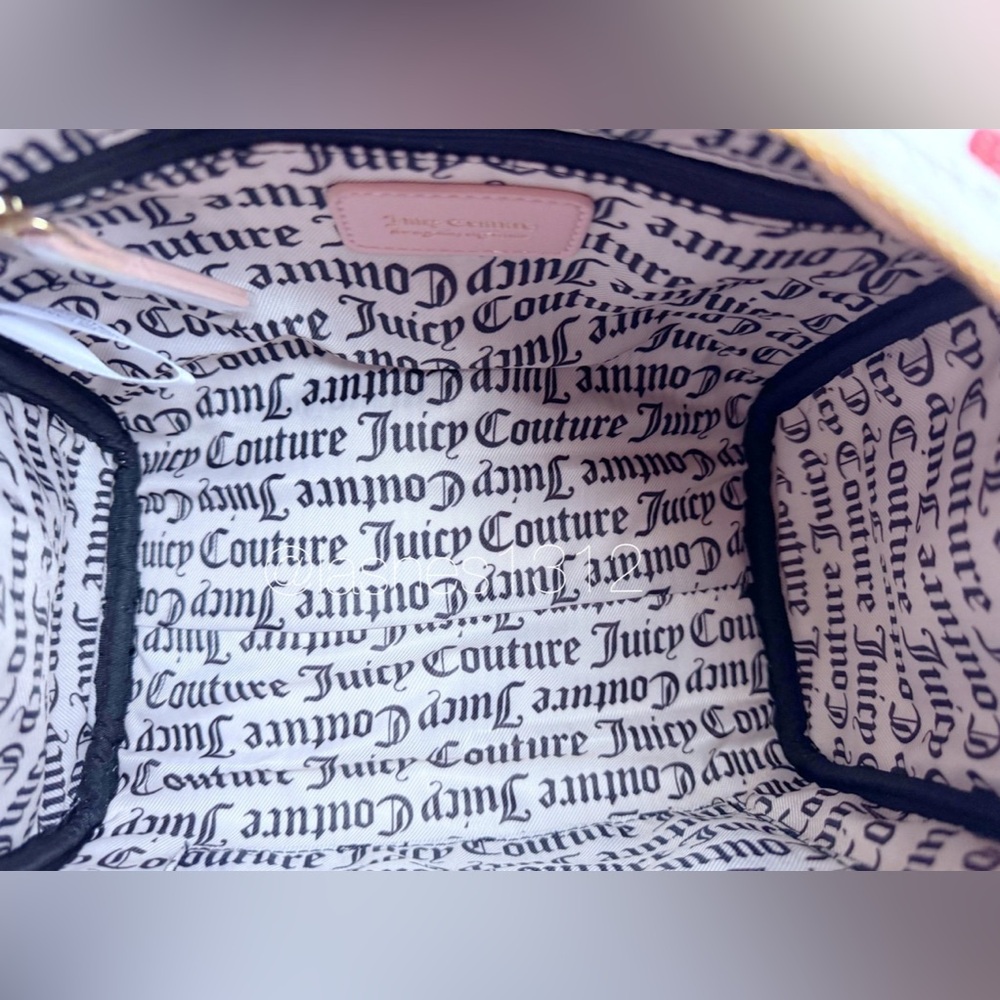 JUICY COUTURE Bag Freshly Picked Satchel - Strawberry Cream - Picture 5 of 7